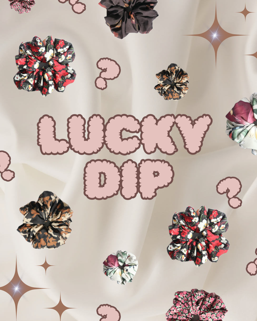 🎁 Mystery Scrunchie Bundle – 4 for £25🎁